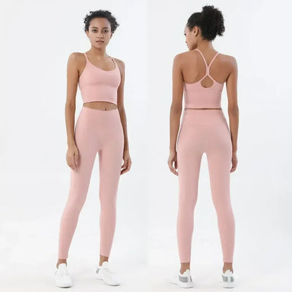 Naked Feel 2-Piece Gym Set (Bra & Leggings)