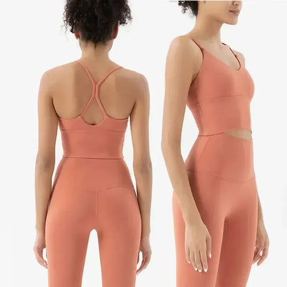Naked Feel 2-Piece Gym Set (Bra & Leggings)
