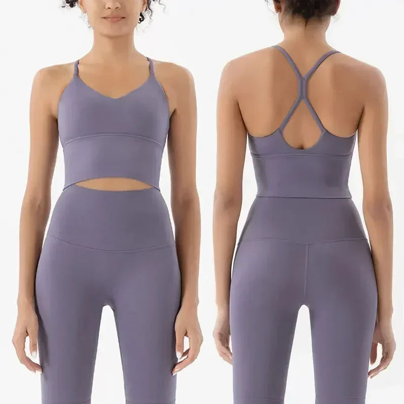 Naked Feel 2-Piece Gym Set (Bra & Leggings)