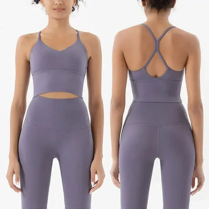Naked Feel 2-Piece Gym Set (Bra & Leggings)