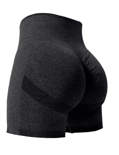 2PCS Tie Dye Butt Lifting Sexy Gym Shorts