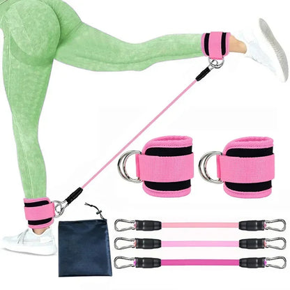 Ankle Straps Resistance Bands Set Fitness
