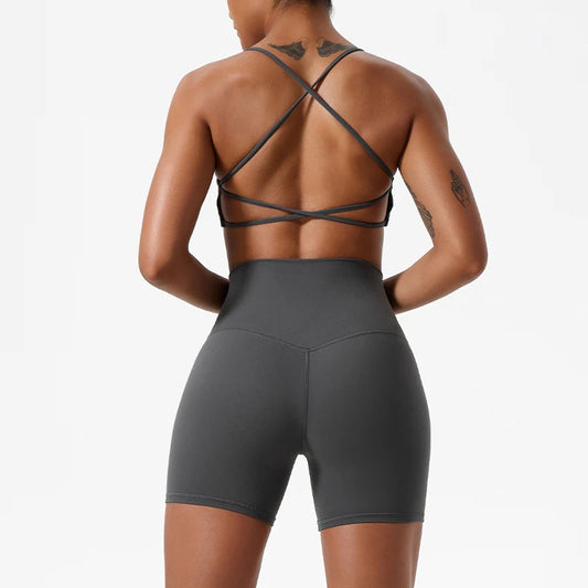 Elevate Shorts and Sports Bra Set