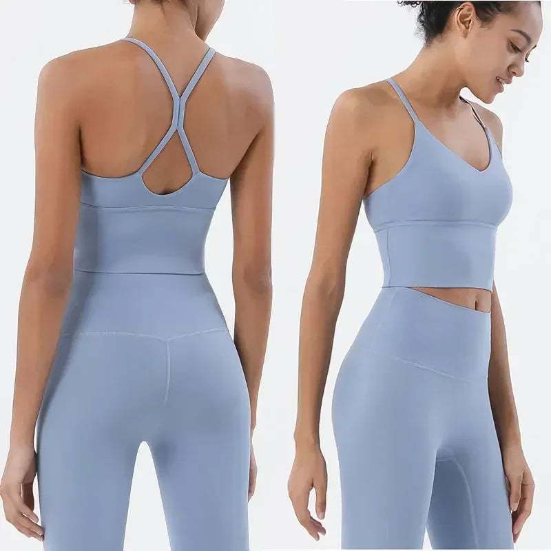 Naked Feel 2-Piece Gym Set (Bra & Leggings)