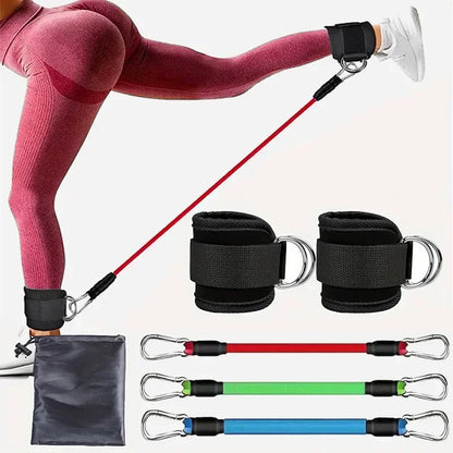 Ankle Straps Resistance Bands Set Fitness
