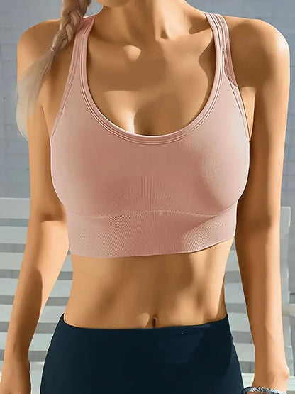 Push Up Yoga Tank Bra